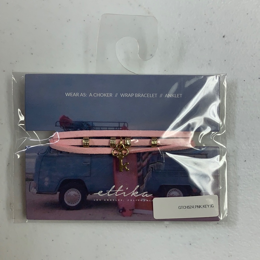 Four ETTIKA wrap 3-way choker NWT